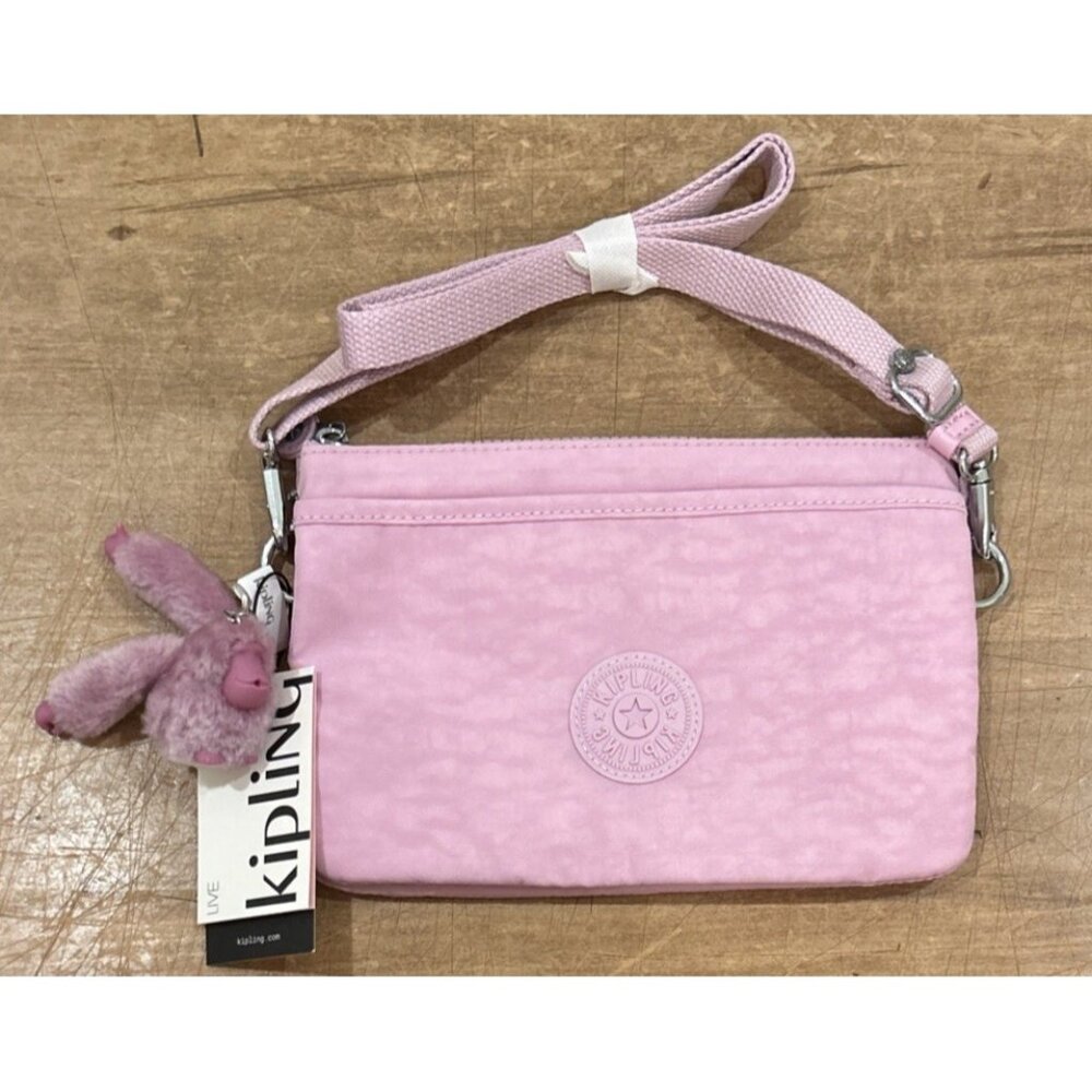 Kipling KI7590-R2C  RIRI CROSSBODY BAG  Blooming Pink NEW
